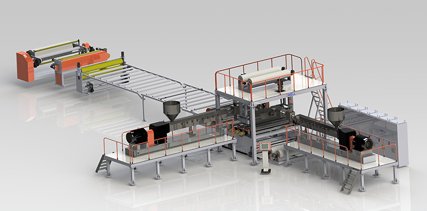 EVA防水卷材生產(chǎn)線