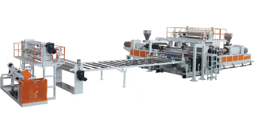 PVC同質透心地板革生產線